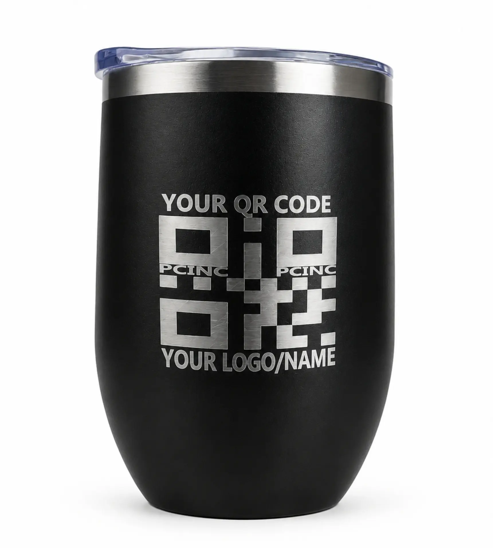 FREE Custom Engraving on  12oz Stainless Steel Travel Tumblers Mug with Removeable BPA-free Lid. For Cold and Hot Drinks. Personalized Tumbler for Gifts Drinkware Drinkware