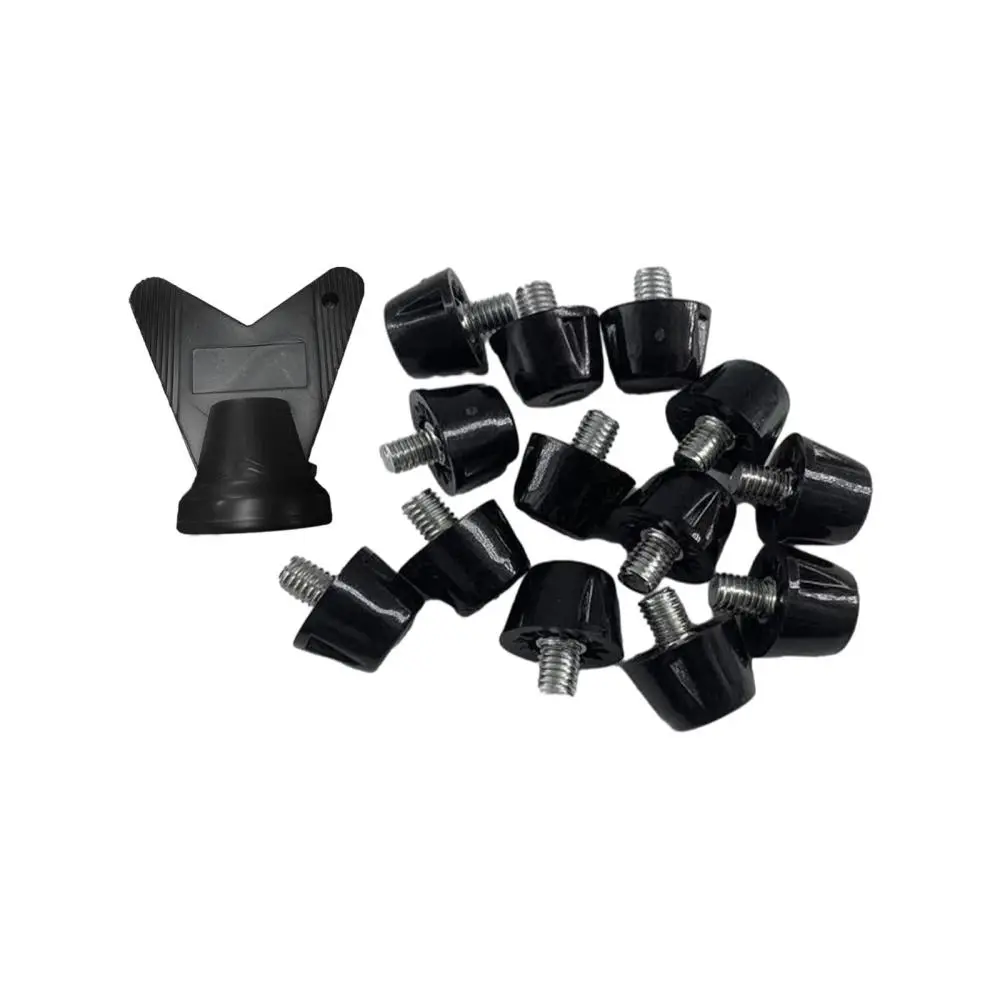 12x Football Boot Spikes Thread Screw 5mm Dia  Turf Soccer Boot Cleats Shoe Accessories