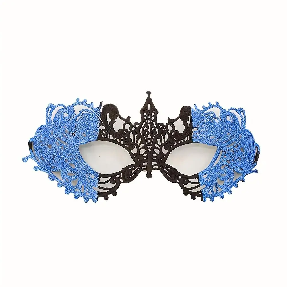 Carnival Masquerade Mask, Party Ladies' Costume Mask, Women's Soft Lace Face Cover, Women's Masquerade Carnival Mask, Halloween Venetian Mask for Carnival Role-Playing Party
