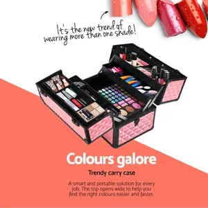 Embellir Makeup Case Beauty Case Organiser Portable Cosmetic Box