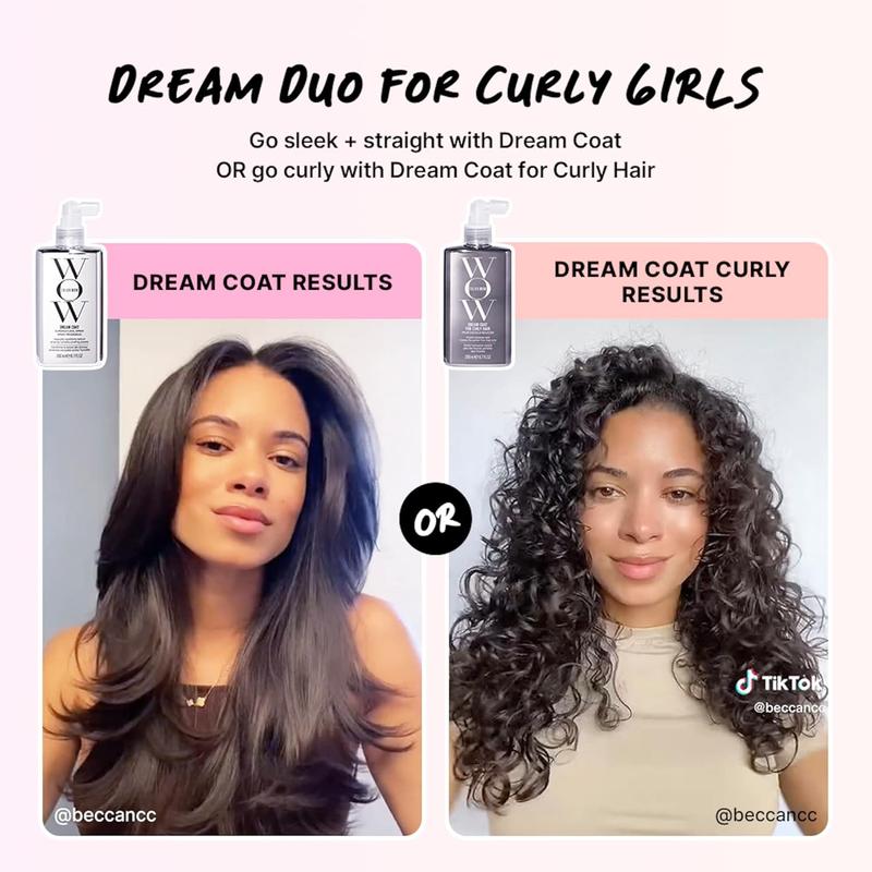 Color Wow Dream Duo for Curly Hair Smooth, Shiny & Long-Lasting Curl Styling Set