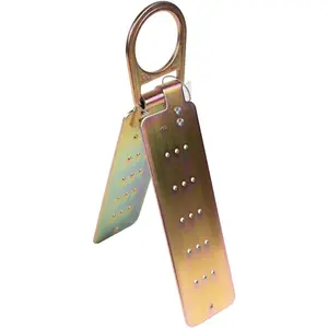 Reusable Temporary Steel Roof Anchor Bracket for Industrial & Construction Use on Wood/Metal I OSHA/ANSI Compliant