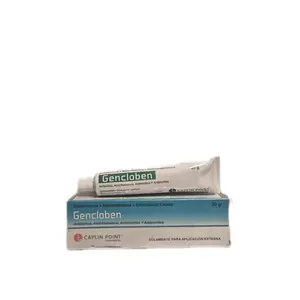 Caplin Gencloben Cream for Face and Body 30g Tube Daily Hydrating Moisturizing Skin Repair Comfort