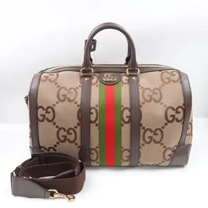 Pre-owned GUCCI Canvas Shoulder Bags Ophidia Monogram Top Handle Bag T10362958