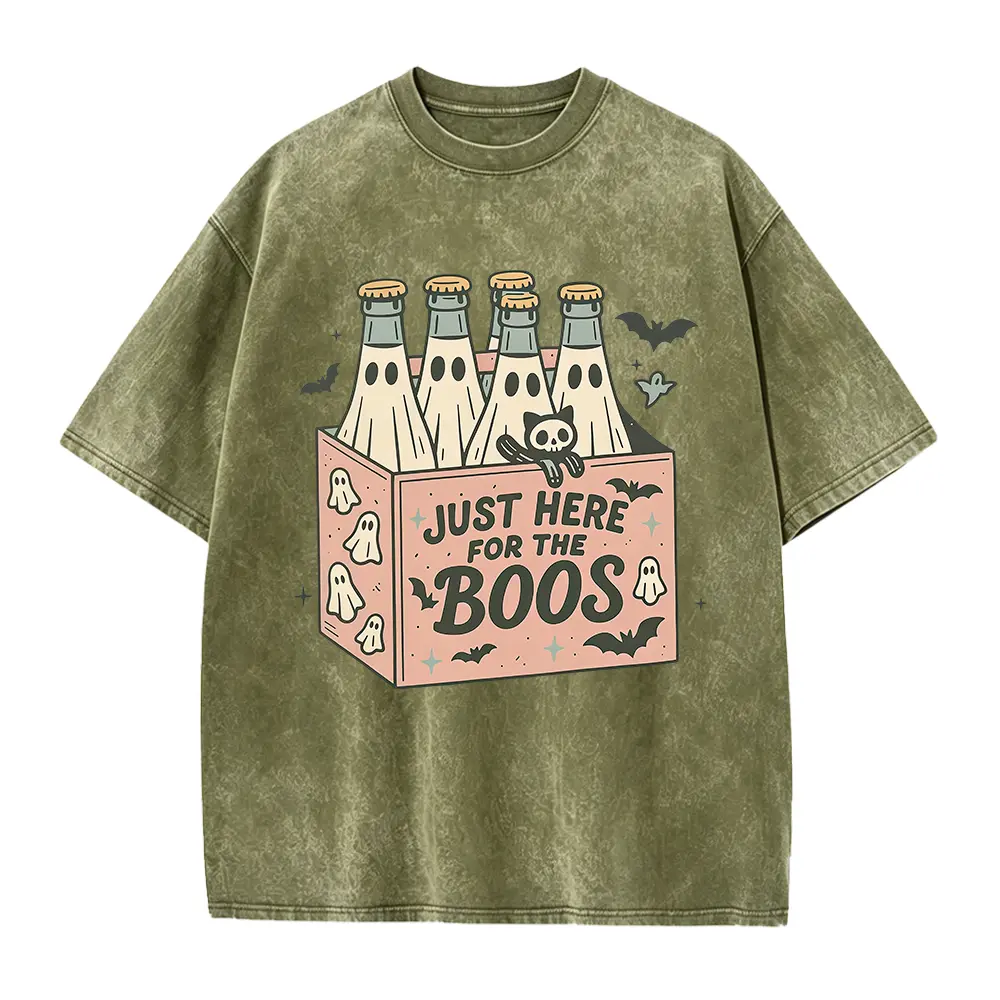 Washed T-shirt-Green