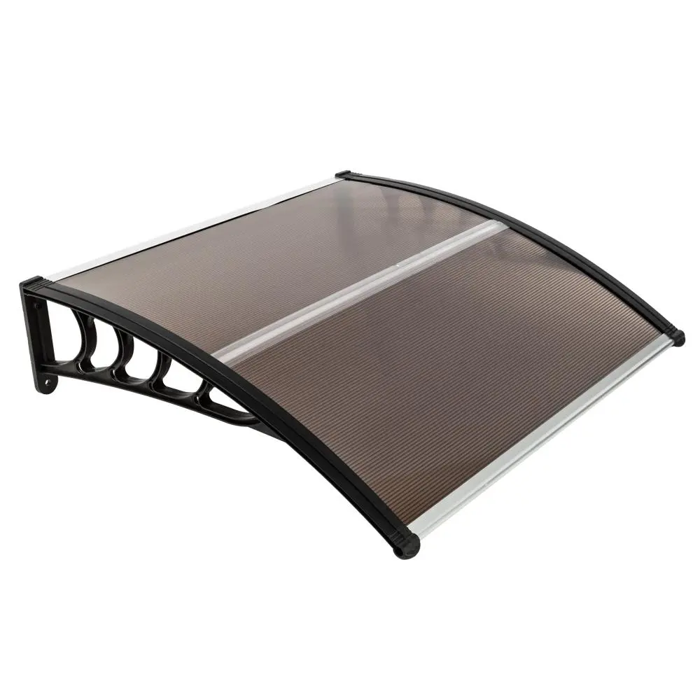 【Summervibes】38"W X 38"D Polycarbonate Cover Rain Awning