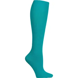 Cherokee Legwear Men & Women Teal Compression Support Knee High Socks