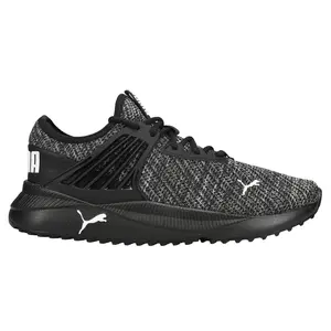 PUMA Mens Pacer Future Doubleknit Lace Up Sneakers Shoes Casual - Black