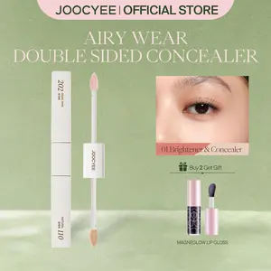 JOOCYEE Airy Wear Double Sided Concealer, Color Correcting, High-Coverage, Lightweight, Hydrating, Dark Circle Concealer, Blemish Cover, Natural Finish, Beginner-Friendly, Multi Shades, Portable, Parties, Dates, Everyday Use, Spring Gift, Refresh Look