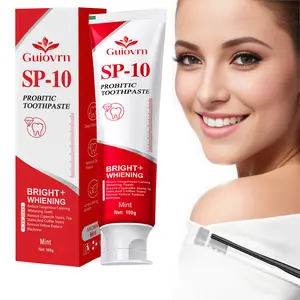 Sp-10 Ultra Whitening Toothpaste, Deep Cleaning Care Sp 10 Toothpaste, Probiotic Brightening Toothpaste Fresh Breath, Promotes Healthy Teeth and Gums