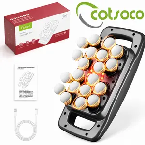 【DealsForYouDays】Cotsoco 20-Head Electric Muscle Massager, Deep Tissue Percussion Massage Gun for Body Shoulders Back Legs and Foot Pain Relief, Perfect Gifts for Men and Women