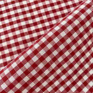 Cotton fabric checkered fabric DIY sewing fabric