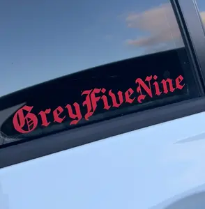 Grey five nine sticker decal