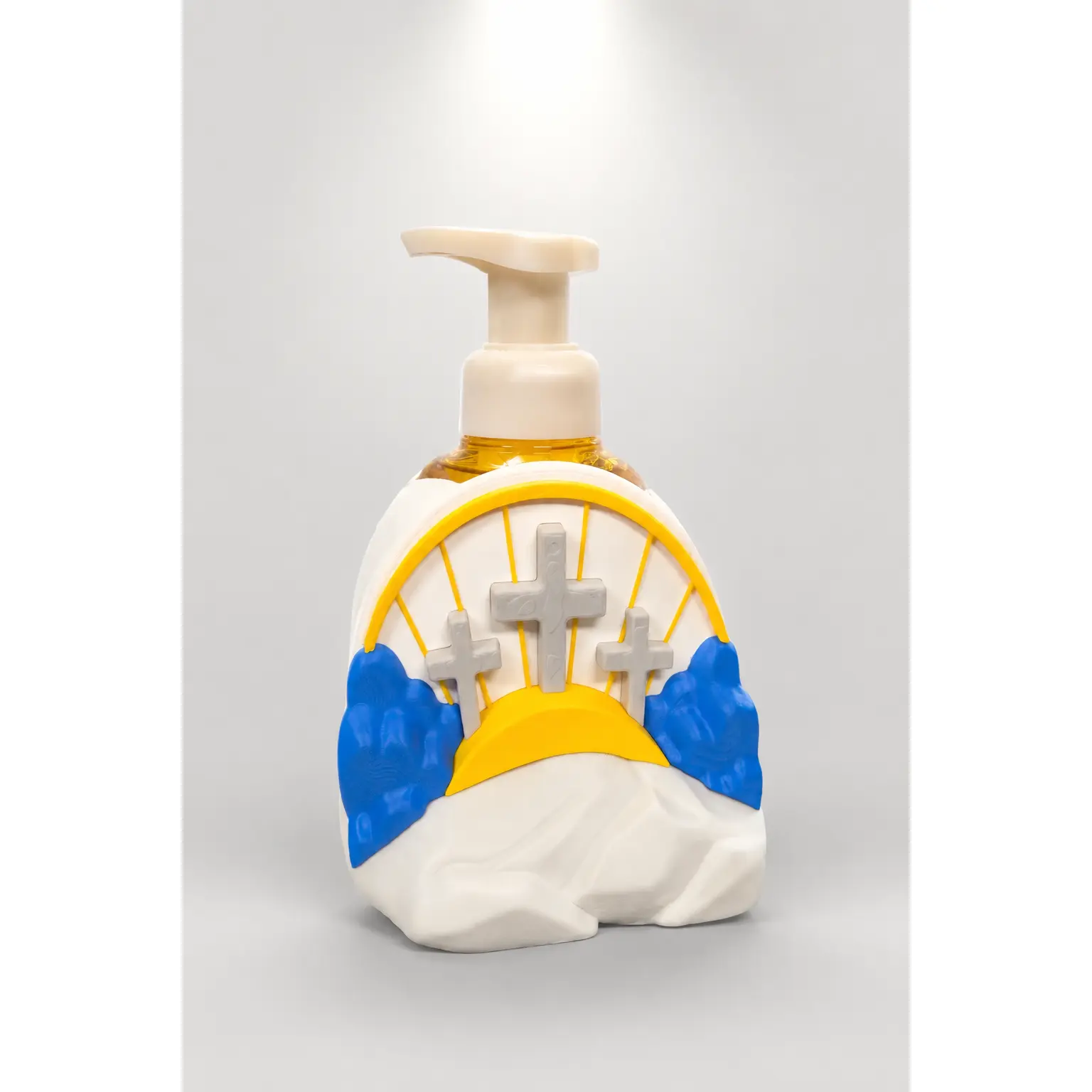 Cross Scene Hand Soap Holder