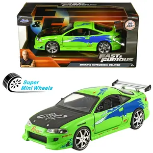Jada 1:24 Fast & Furious Brian’s 1995 Mitsubishi Eclipse #97603