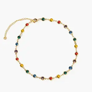 en route 18K Gold Plated Infinity Choker Necklace, Classic Infinity Ribbon Motif with Elegant Sleek Lines, Lightweight Comfort Design for Easy Wear, Versatile Piece Essential Designed for Layered Styling & Modern Daily Outfits