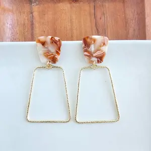 Spiffy & Splendid Ariana Earrings - Rust