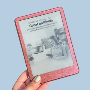 Pink Glitter Kindle Skin- Glittery Pink Kindle Decal, Kindle Paperwhite Glitter Skin, Pink Kindle Skin, Sparkly Pink Kindle Decal