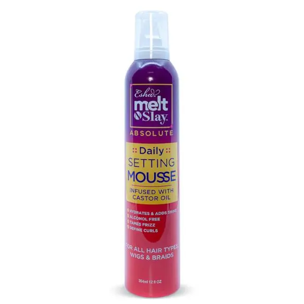 Esha Girl Melt N Slay Setting Hair Mousse Gel Haircare Lengthening Volumizing Volumizing Waterproof