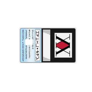 HunterxHunter "Hunters' ID Card" Credit Debit EBT Chip Card Vinyl High Gloss Cover Sticker Decorative Waterproof Stain Resistant