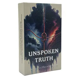 Unspoken Truth Oracle Card Game, 54 Cards Card Games, Classic Tarot Cards Set, Casual Table Card Game for Kids & Adults, Fun Party Game, Card Deck, Themed Card Game, Tarot Card Decks