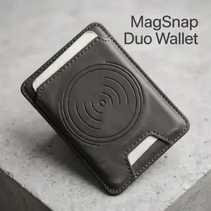 Magsafe Duo Wallet, Phone Accessory for Mobile Device Storage and Convenient Carry
