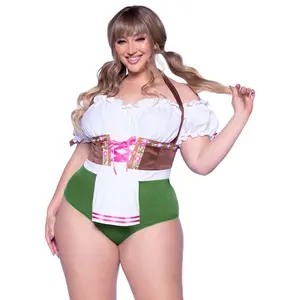 Plus Size Sexy Flirty Fraulein Costume