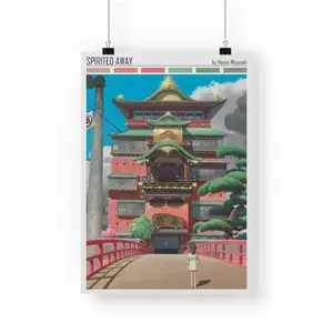 Spirited Away Poster, Studio Ghibli Print, Studio Ghibli Poster, Hayao Miyazaki Movie, Spirited Away Wall Art, Spirited Away Gift, Chihiro