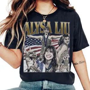 Alysa Liu T-shirt, Quad Jump Legend, Ice Skating Shirt, Gift For Women And Man Unisex T-shirt