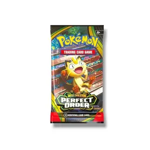 Pokémon Perfect Order Single Booster Pack - 10 Additional Game Cards For Enhanced Strategy In TCG World