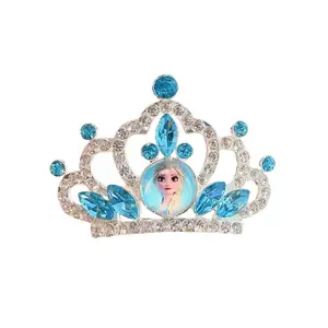 Disney Elsa Hair Accessory Crown - Lightweight & Comfortable for Fans - Perfect for Themed Events or Everyday Wear - Enhance Your Look with This Charming Crown