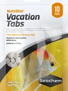 Seachem- NutriDiet- Vacation Tabs 10pack