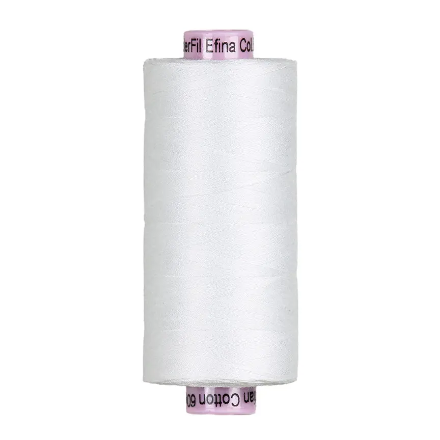 Confetti Cotton Thread – 60wt – Riley White – Riley Blake Designs – 1500 yd Spool