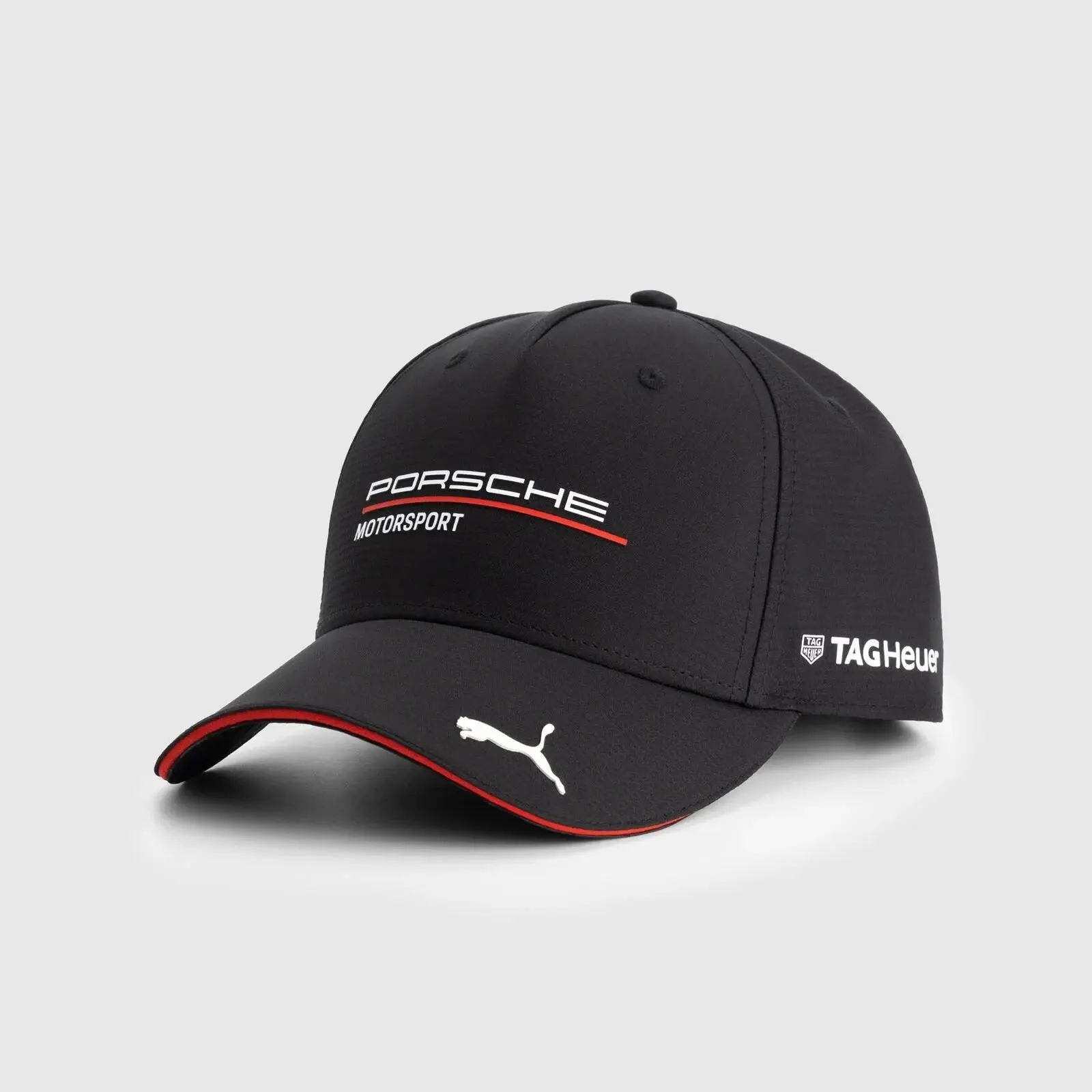Porsche Motorsport Team Hat - Black/White/Red Porsche Motorsport Team Hat - Black/White/Red