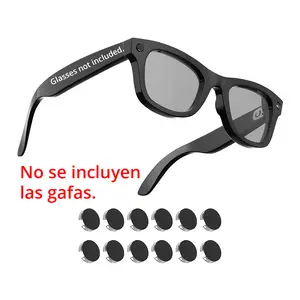 SummerVibes Hibloks Adhesives for Ray-Ban Meta & Gen 2 Wayfarer RW4012/RW4008/RW4006, Skyler Headliner & Oakley Meta HSTN Smart Glasses - Low-Tack Adhesive Shading Sticker for Adults, Easy to Apply, Enhanced Glasses Protection, LED Light Blocking