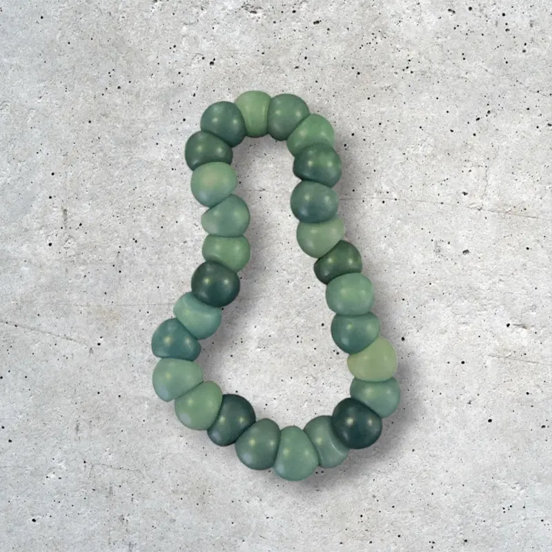 Bodhi Garlic Bead Fidget Bracelet, Extra Large, for Stress Relief and Focus Enhancement