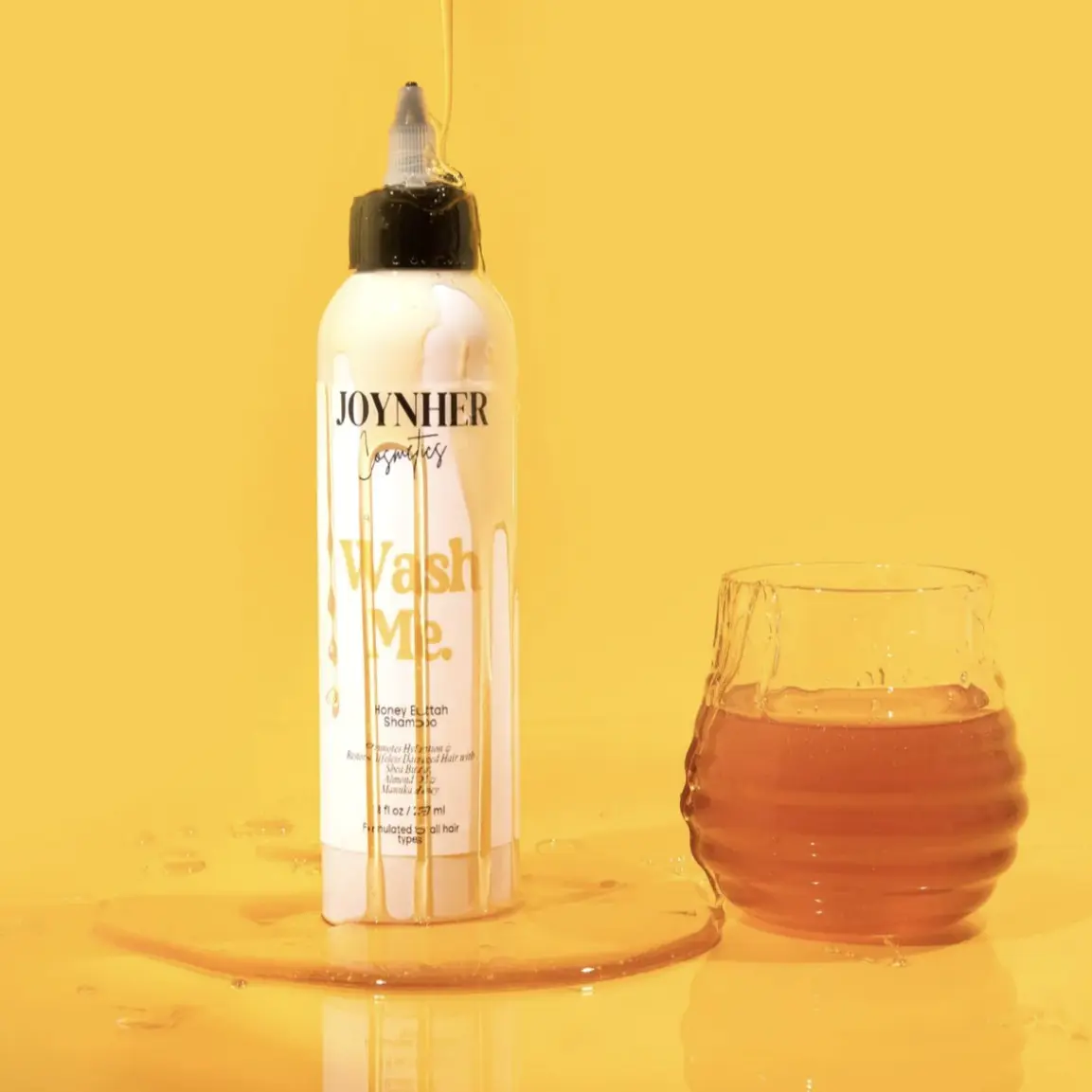 Honey Buttah Shampoo for High Porosity Med-Coarse/High Density Strands