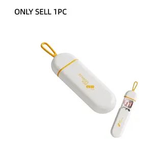 1pc Packs Pill Organizer, Medical Organizer, 3 Compartments, Portable Pill Case, Travel Moisture Proof, Pill Box for Tablets, Vitamins, Supplements, Medication