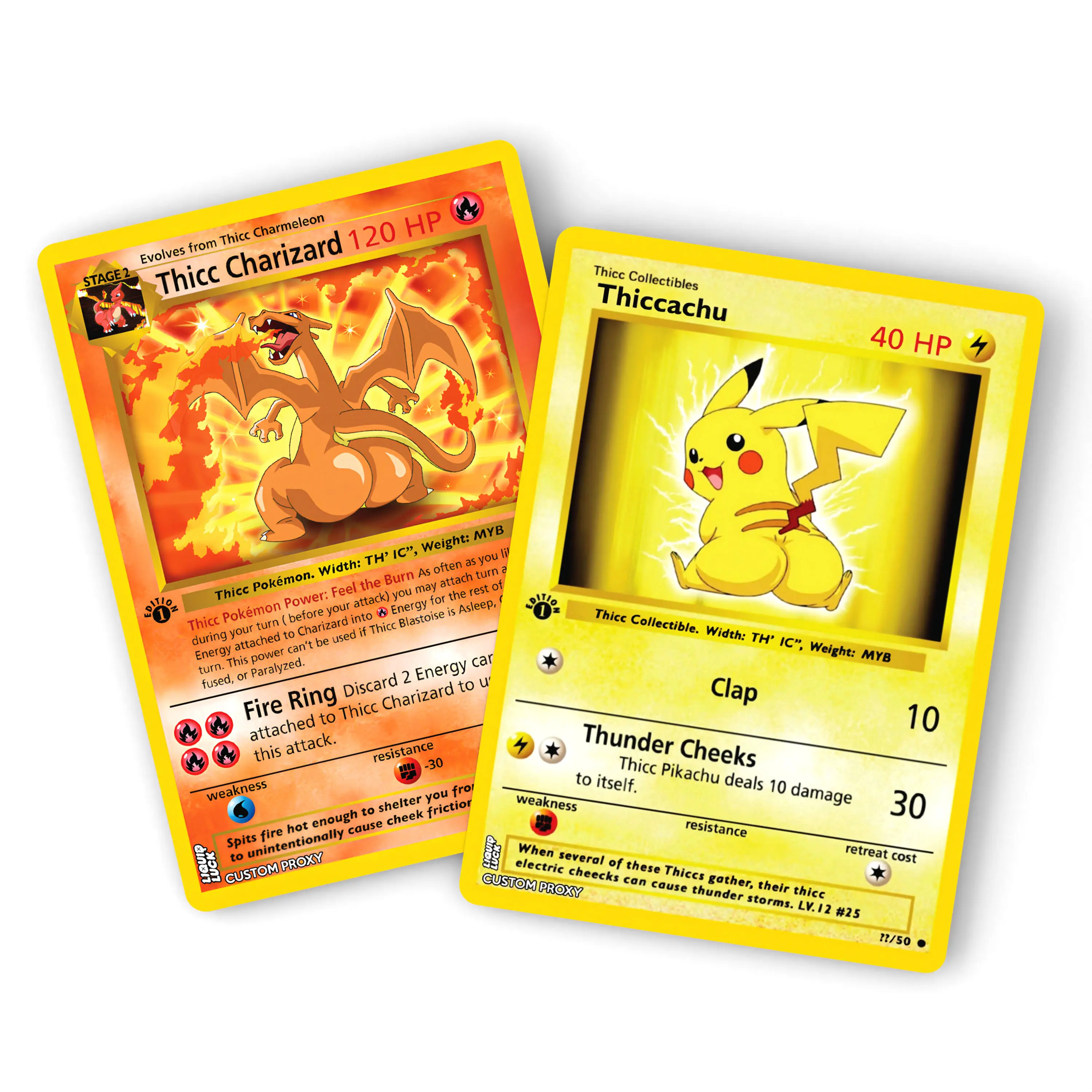 Chubby Cute Pokemon Custom Holographic Fan Art Cards - Hilarious Affordable Gift for TCG Boosters - Choose from 9 Styles - Eye Catching & Dynamic Design - TikTok Shop Chubby Cute Pokemon Custom Holographic Fan Art Cards - Hilarious Affordable Gift for TCG Boosters - Choose from 9 Styles - Eye Catching & Dynamic Design - TikTok Shop