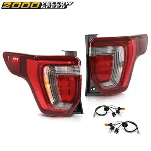 Fit For 2016 2017 2018 2019 Ford Explorer LED Tail Lights Lamps Pair Left+Right