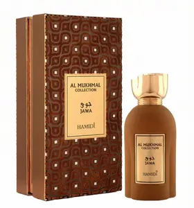 Al Mukhmal Jawa Unisex Eau De Perfume (100ml) - Single Item, Long-Lasting Floral-Woody Fragrance with Blueberry, Anise, Cashmere, Amber, Honey, Musk, Wood Notes