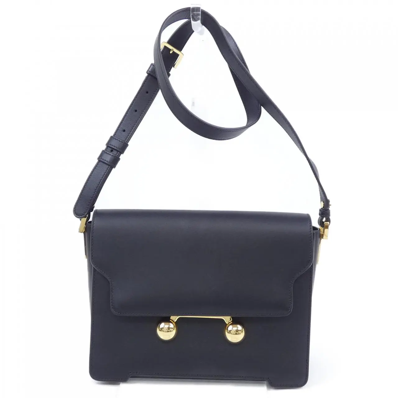 Pre-owned MARNI Calfskin Shoulder Bags TRUNKAROO Shoulder Bag