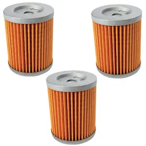 Emgo 3 Pack Oil Filter Arctic Cat 250 300 Suzuki LT230 LT250 LT300