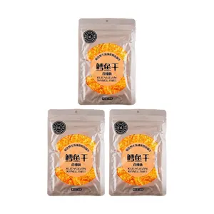 Pangdonglai Spicy Dried Cod Fish Snacks - 3 Pack (40g Each) - High Protein, Irresistible Flavor, Viral TikTok Snack