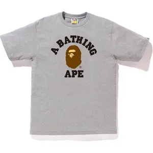 BAPE College Tee Grey (men) by StockX