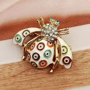 Baroque Luxury Insect Bee Design Men's Women's Brooch Pins