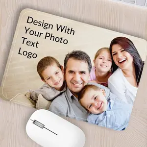 Custom Sublimation Photo Mouse Pad with Non-Slip Base - Personalized Design for Computer Use