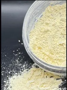 Yellow Talc-Free Mattifying Setting Powder for Redness Neutralization & Brightening Complexion Ideal for Mature & Oily Skin