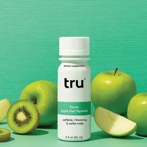 Tru Wellness Shots – Functional Beverages for Energy, Focus, Relaxation & Sleep Support Dietary Supplement with Vitamins | Zero Calories, Zero Sugar, Natural Flavors (12 Pack)