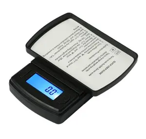 212 MAIN M Series Digital Weighing Machine - 600g Capacity with 0.1g Precision, Black, Portable, with Removable Cover